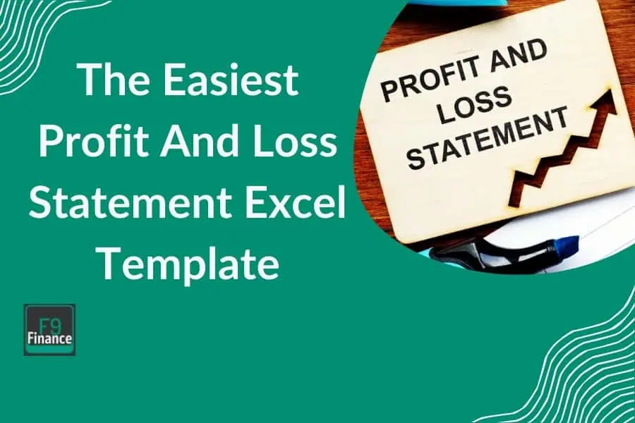 Overview of profit and loss statements in Excel
