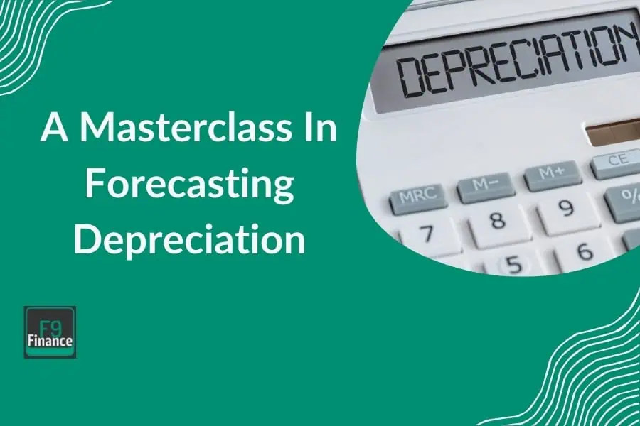 Overview of forecasting depreciation