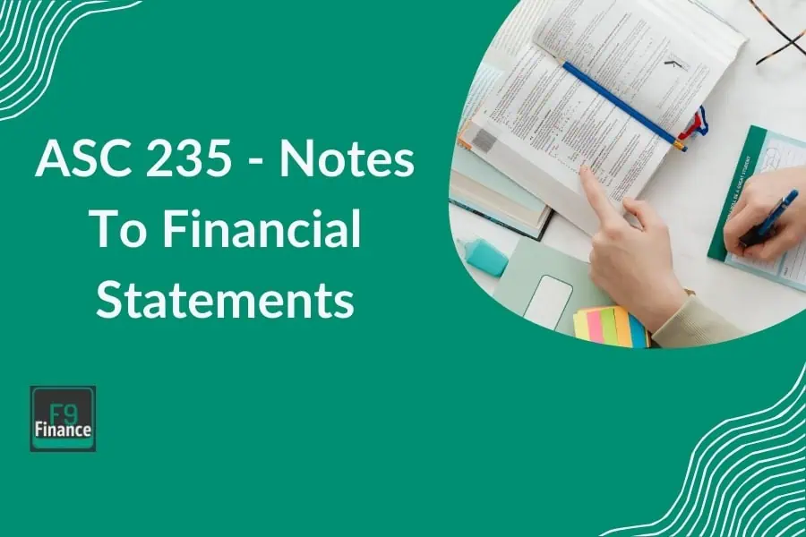 Overview of ASC 235 on notes to financial statements