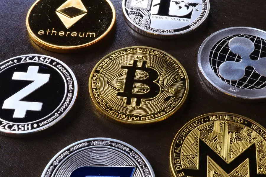 Different types of cryptocurrency