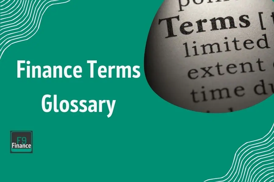 Finance Terms Overview