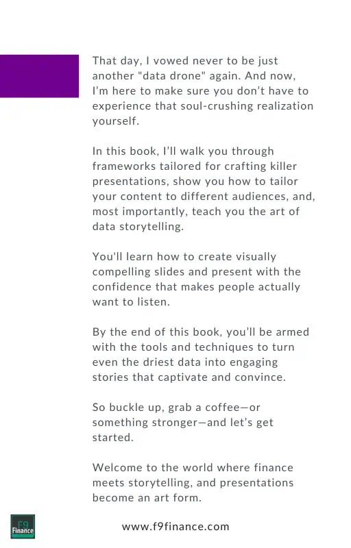 Financial Storyteller's Playbook Sample Page 2