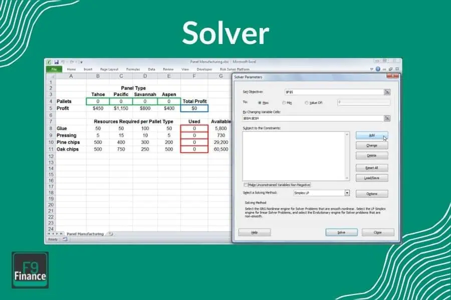 Overview of Solver