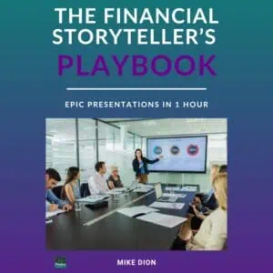 Cover of "The Financial Storyteller's Playbook"