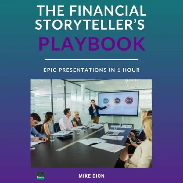 Cover of "The Financial Storyteller's Playbook"