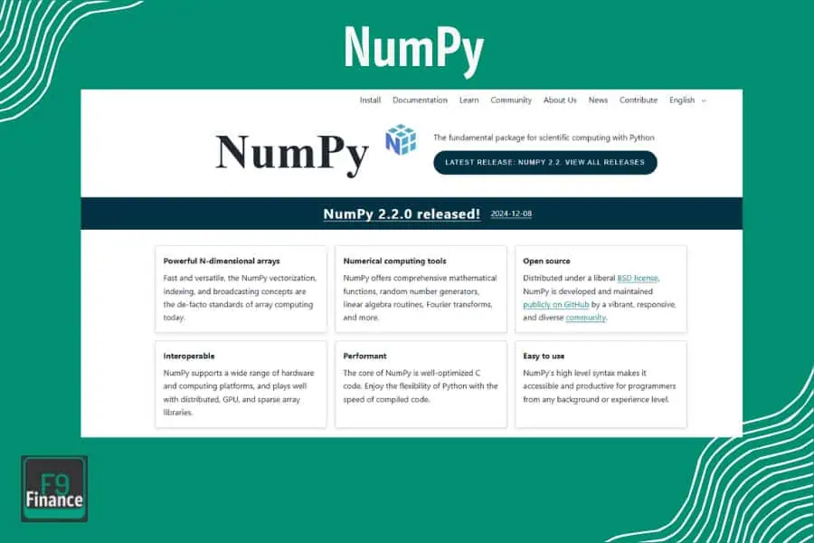 Overview of NumPy