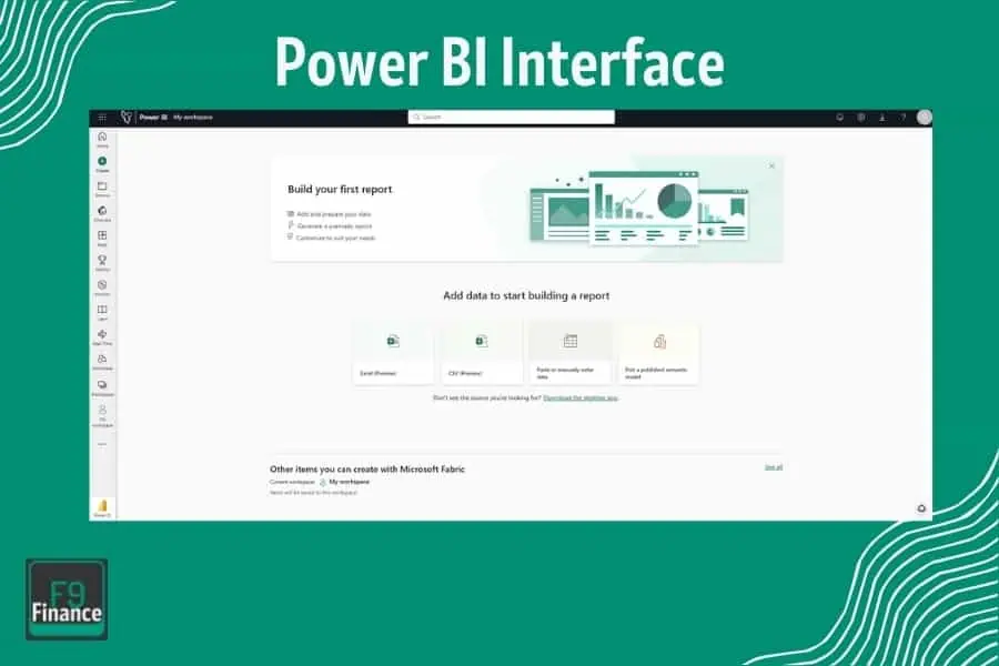 Overview of the Power BI User Interface
