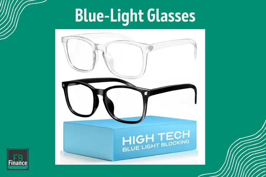 Blue light blocking glasses
