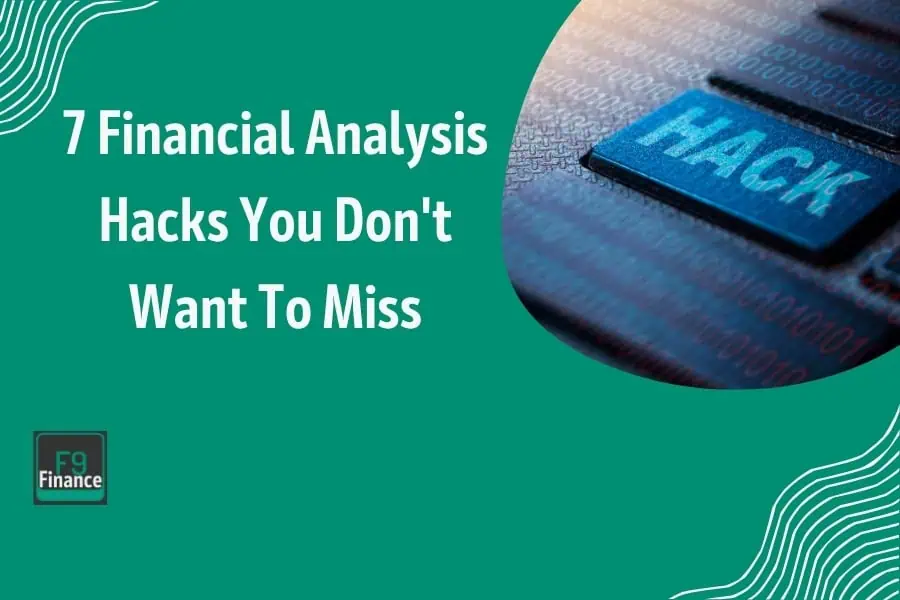 Overview of financial analysis hacks