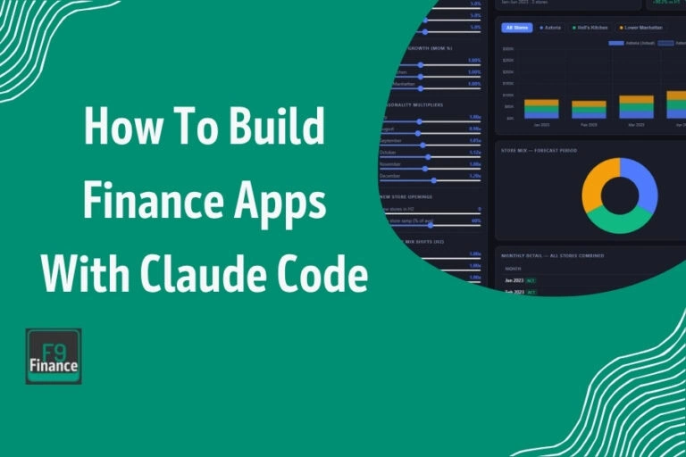 Finance app development using Claude Code for efficient solutions.